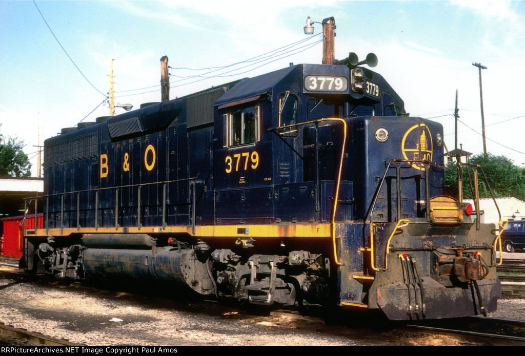 B0 3779 with scars of being leased to the ATSF in 1979-1980